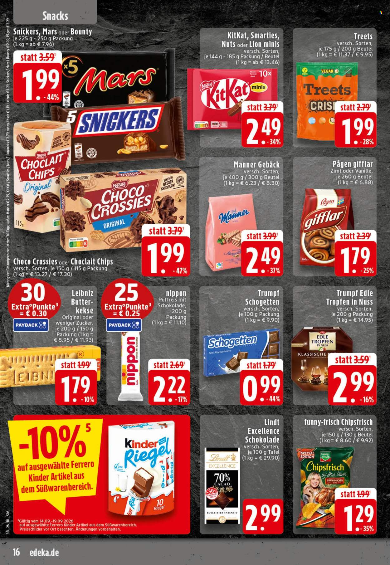 Edeka Prospekte  - 14.09.2026 - 19.09.2026. Seite 16