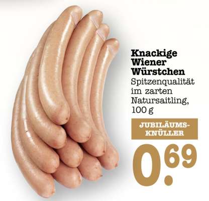 Knackige Wiener Würstchen