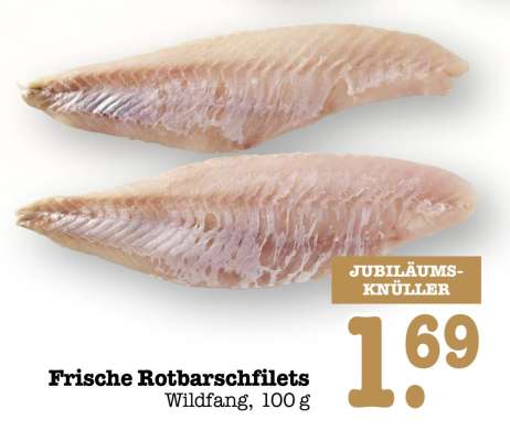 Frische Rotbarschfilets