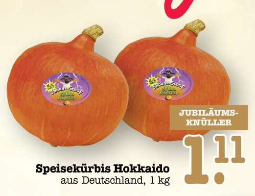 Speisekürbis 'Hokkaido'
