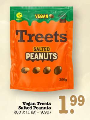 Vegan Treets Salted Peanuts