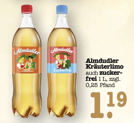 Almdudler Kräuterlimonade