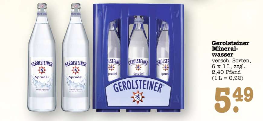 Gerolsteiner Mineralwasser