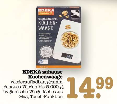EDEKA zuhause Küchenwaage