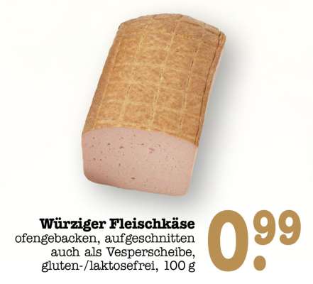 Würziger Fleischkäse