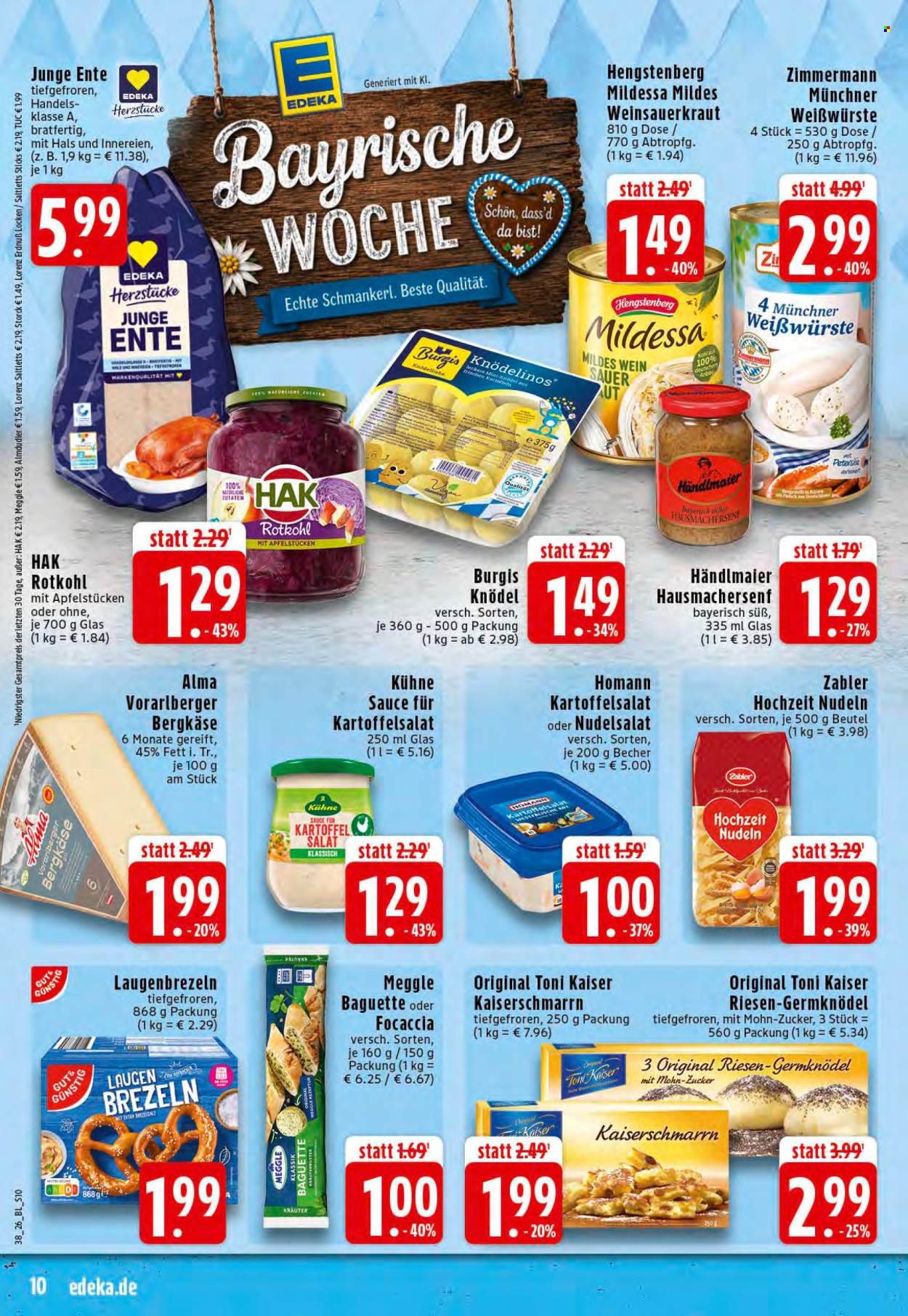 Edeka Prospekte  - 14.09.2026 - 19.09.2026. Seite 10