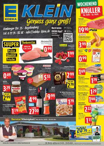 Prospekte Edeka - 14.09.2026 - 19.09.2026.