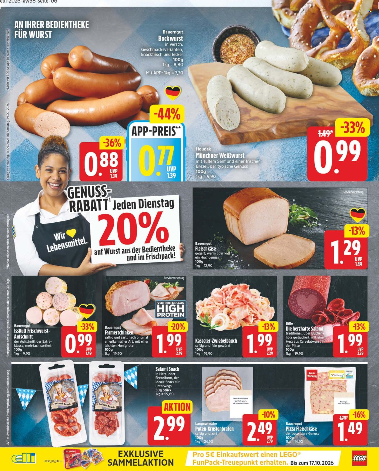 Edeka Prospekte  - 14.09.2026 - 19.09.2026. Seite 6