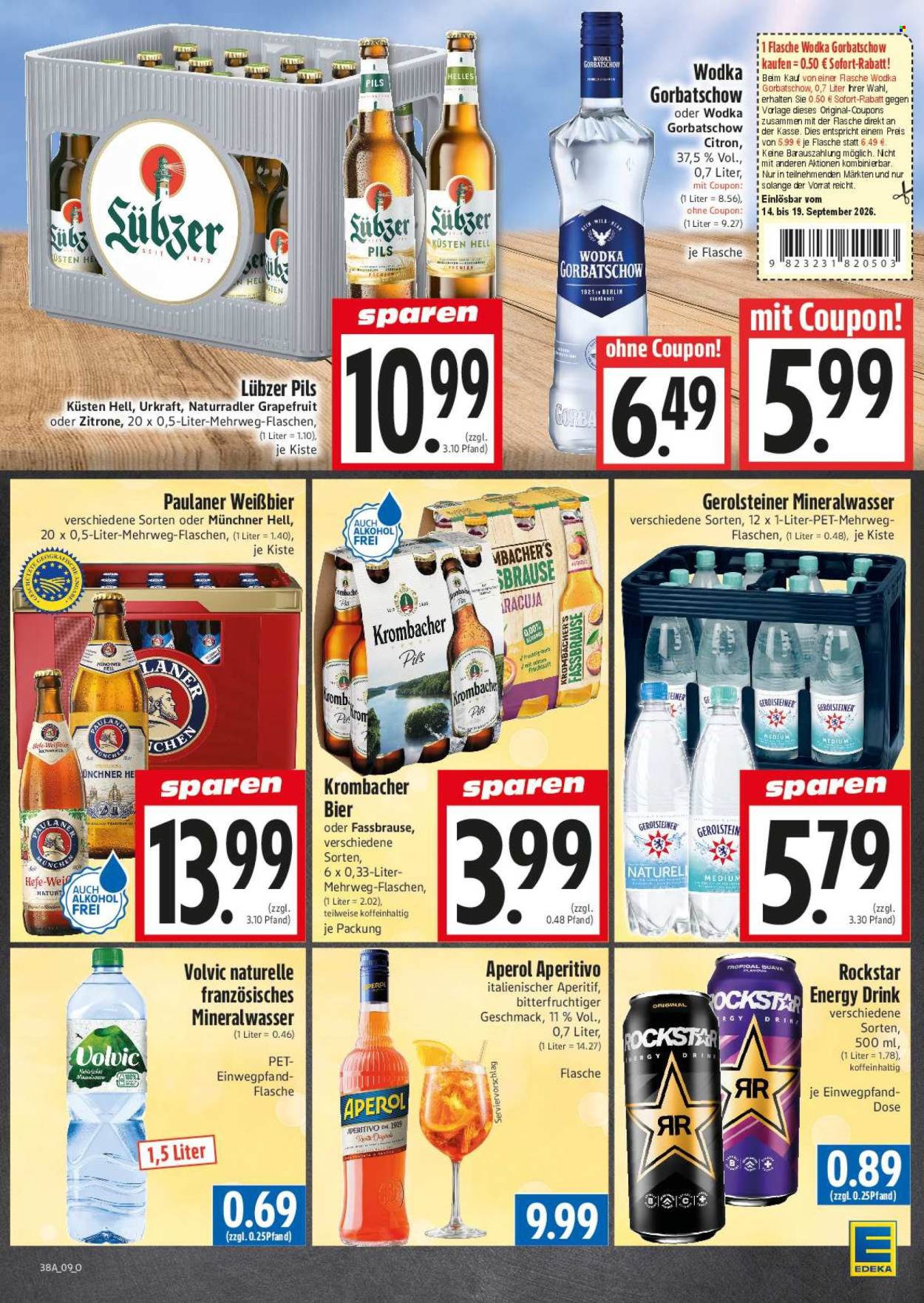 Edeka Prospekte  - 14.09.2026 - 19.09.2026. Seite 9