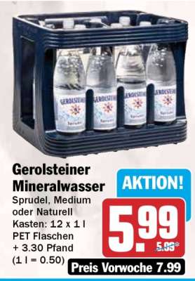 Gerolsteiner Mineralwasser