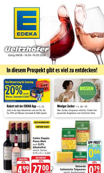 Prospekte Edeka - 14.09.2026 - 19.09.2026.