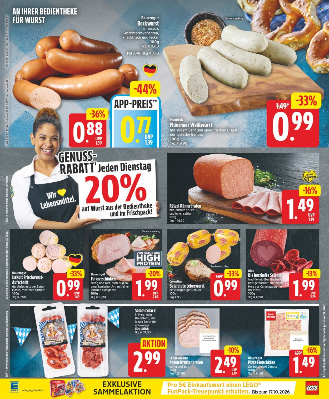 Edeka Prospekte  - 14.09.2026 - 19.09.2026. Seite 6