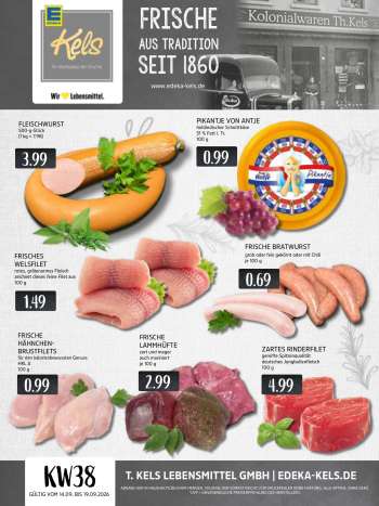 Prospekte Edeka - 14.09.2026 - 19.09.2026.