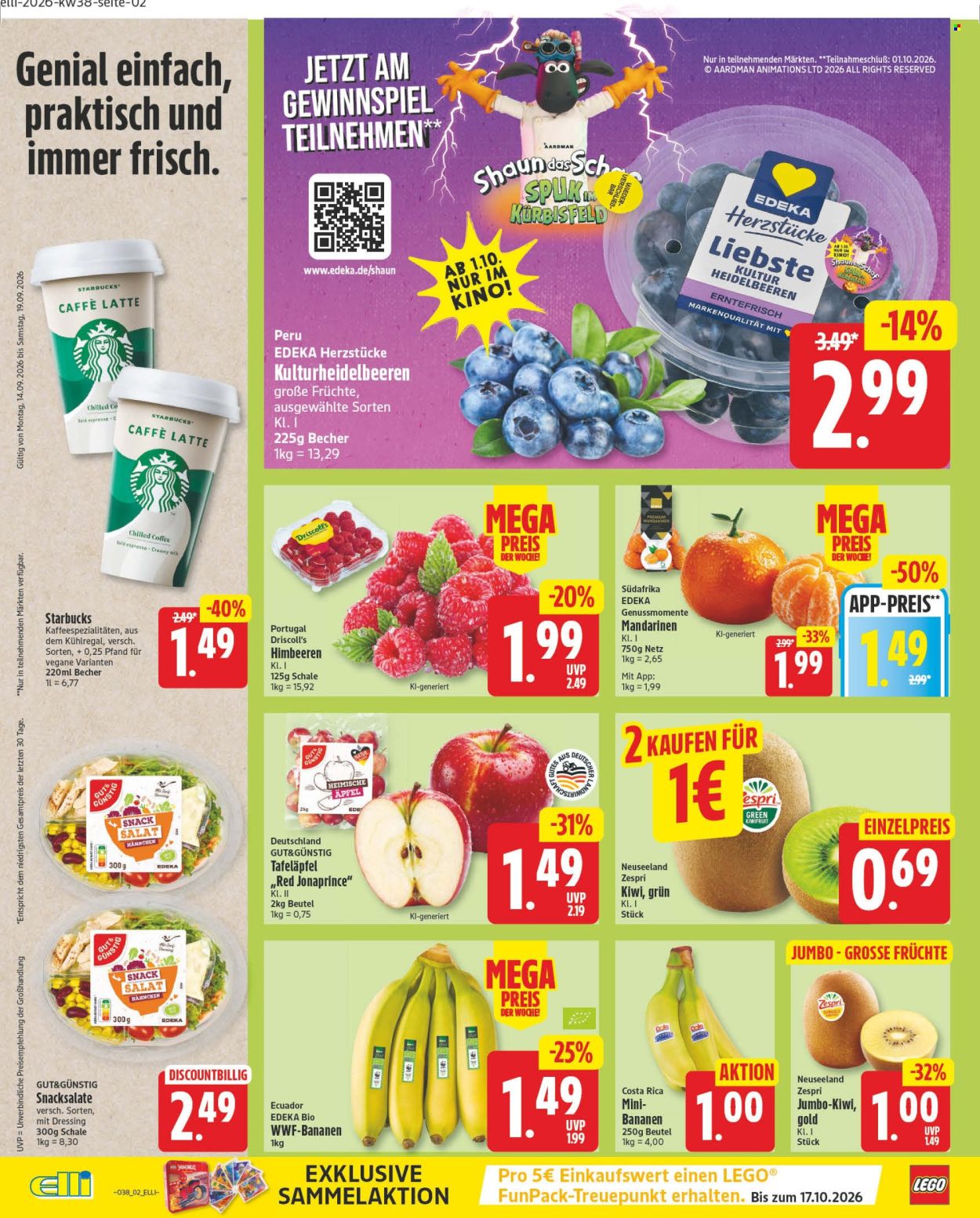 Edeka Prospekte  - 14.09.2026 - 19.09.2026. Seite 2