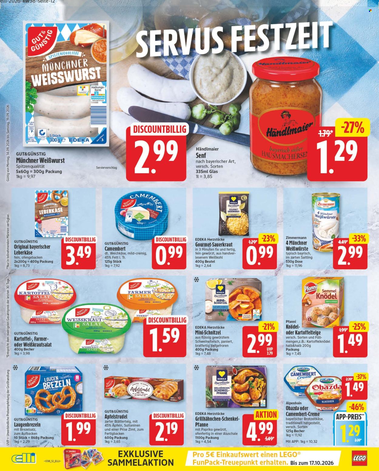 Edeka Prospekte  - 14.09.2026 - 19.09.2026. Seite 12