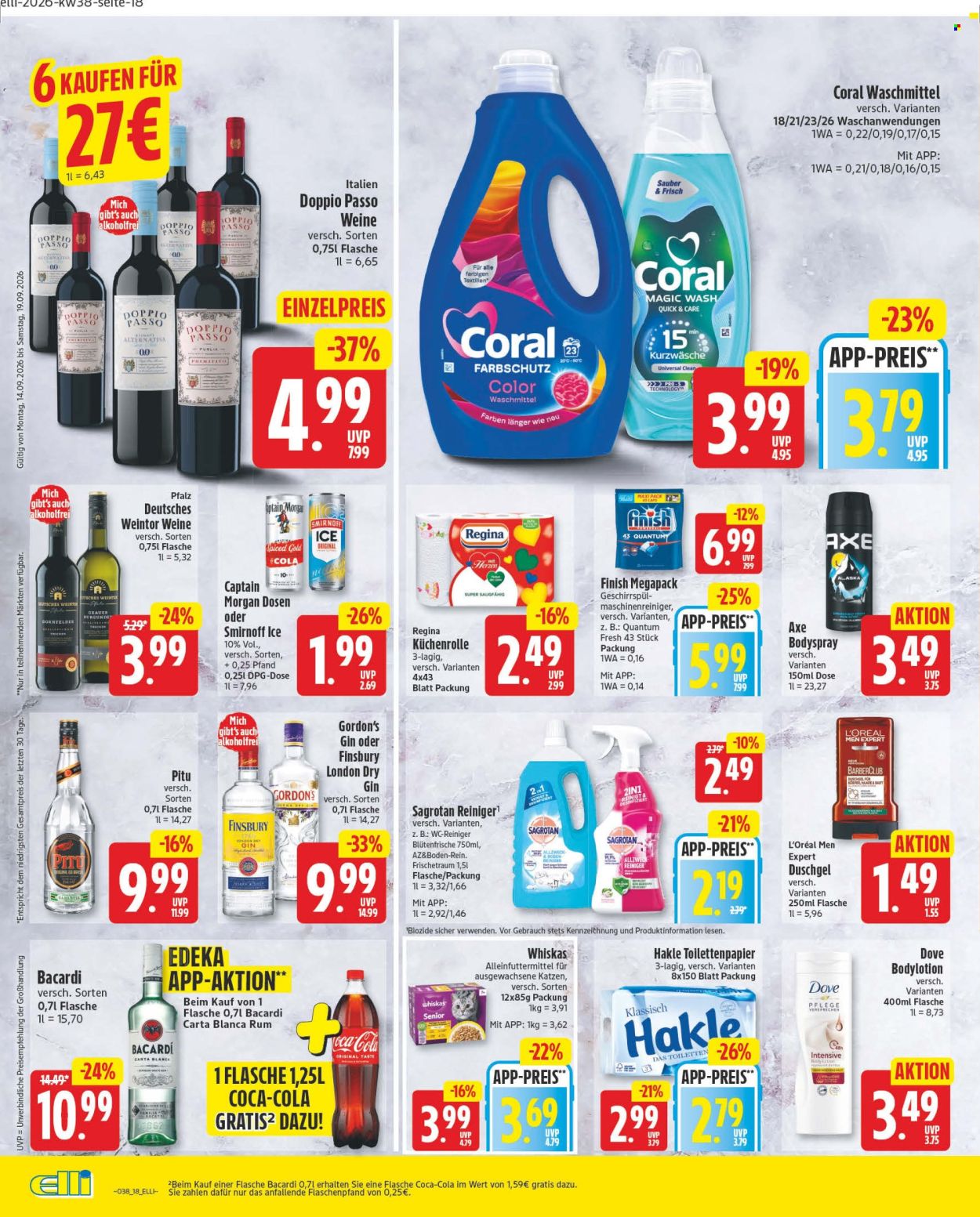 Edeka Prospekte  - 14.09.2026 - 19.09.2026. Seite 18