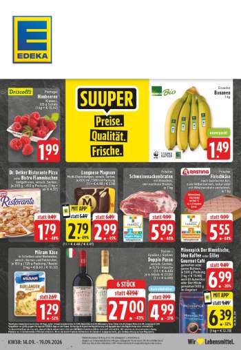 Prospekte Edeka - 14.09.2026 - 19.09.2026.