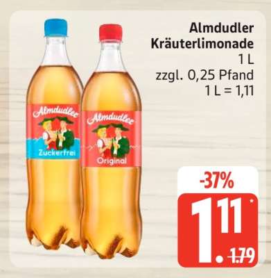 Almdudler Kräuterlimonade