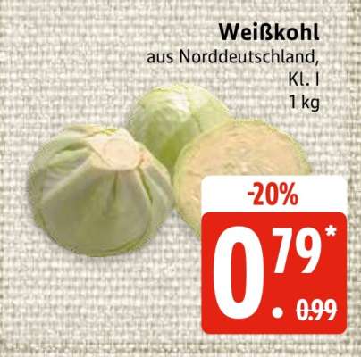 Weißkohl