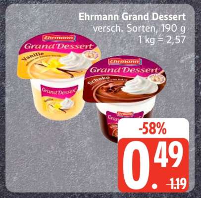 Ehrmann Grand Dessert