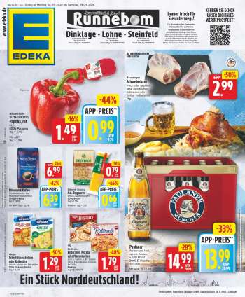 Prospekte Edeka - 14.09.2026 - 19.09.2026.