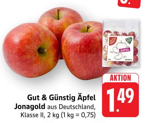 Gut & Günstig Äpfel Jonagold