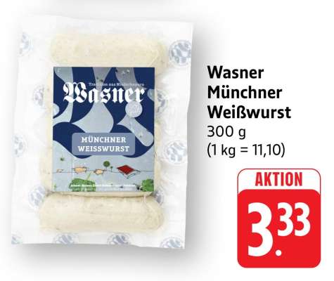 Wasner Münchner Weißwurst