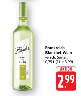 Frankreich: Blanchet Wein