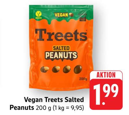 Vegan Treets Salted Peanuts