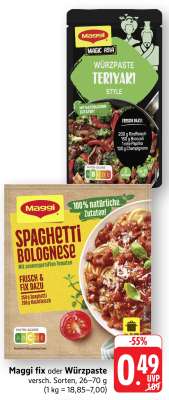 MAGGI Fix oder Würzpaste