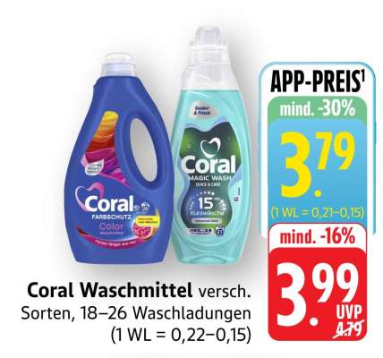 Coral Waschmittel