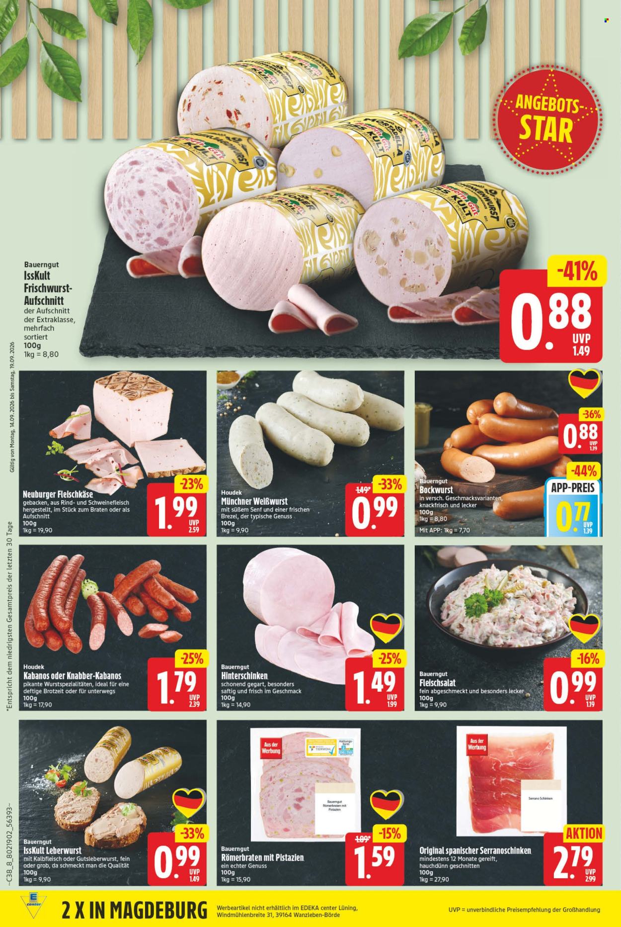 E center Prospekte  - 14.09.2026 - 19.09.2026. Seite 8