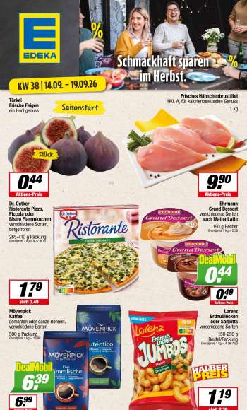 Prospekte Edeka - 14.09.2026 - 19.09.2026.