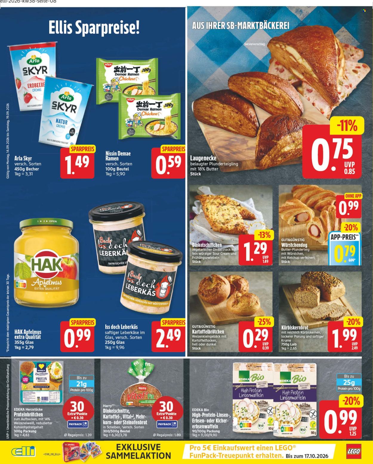 Edeka Prospekte  - 14.09.2026 - 19.09.2026. Seite 8