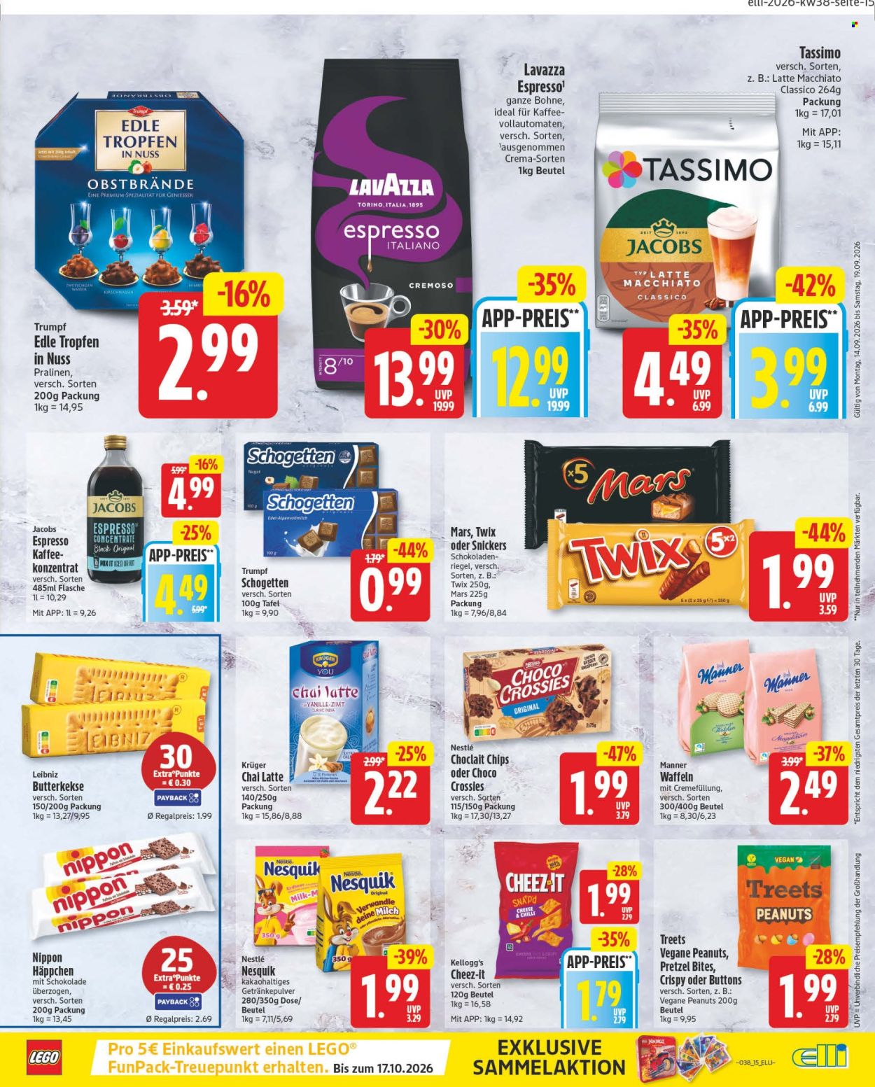 Edeka Prospekte  - 14.09.2026 - 19.09.2026. Seite 15