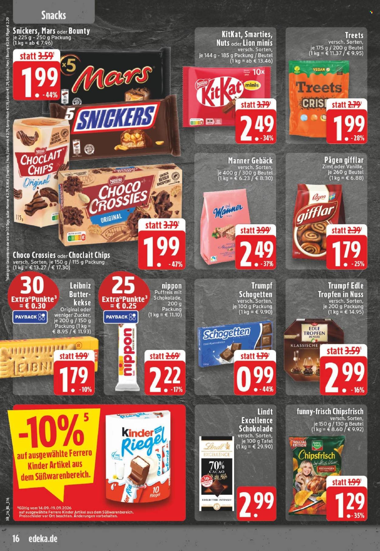 Edeka Prospekte  - 14.09.2026 - 19.09.2026. Seite 16