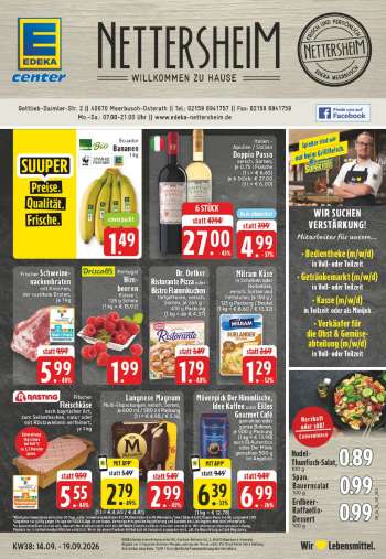 Prospekte E center - 14.09.2026 - 19.09.2026.