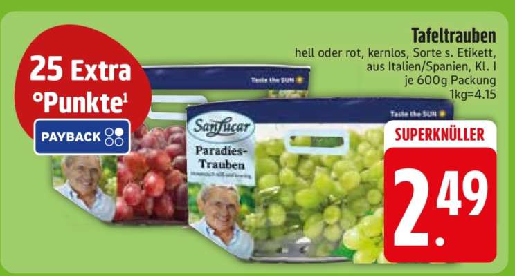 Tafeltrauben