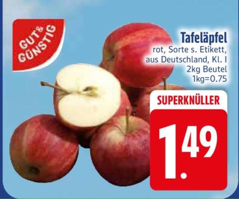 Tafeläpfel