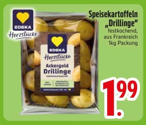 Speisekartoffeln „Drillinge“