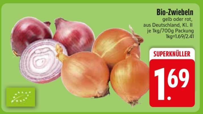 Bio-Zwiebeln
