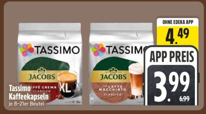 Tassimo Kaffeekapseln