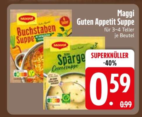 Maggi Guten Appetit Suppe