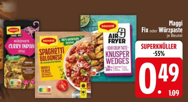 MAGGI Fix oder Würzpaste