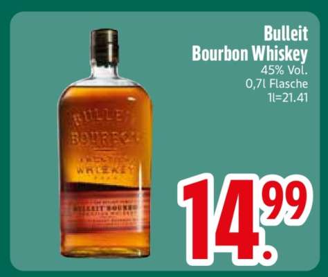 Bulleit Bourbon Whiskey