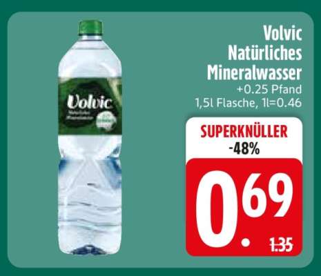 Volvic Natürliches Mineralwasser