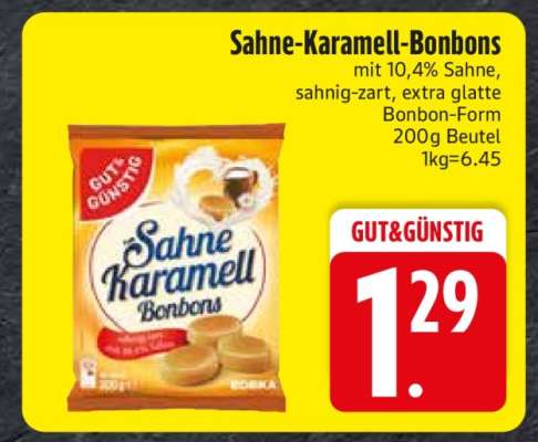 Sahne-Karamell-Bonbons