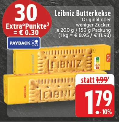 LEIBNIZ Butterkekse