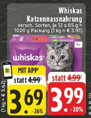 Whiskas Katzennassnahrung