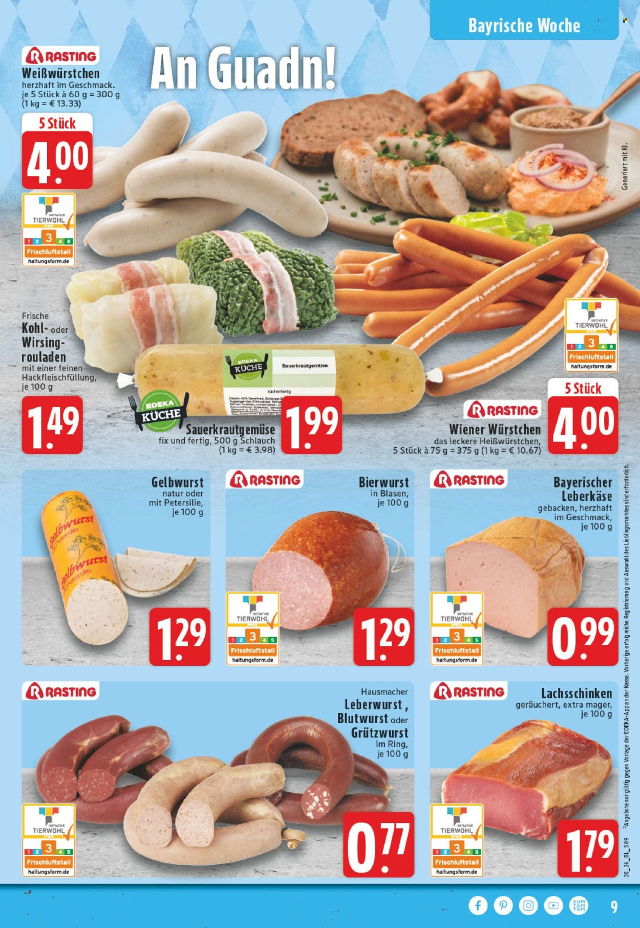Edeka Prospekte  - 14.09.2026 - 19.09.2026. Seite 9